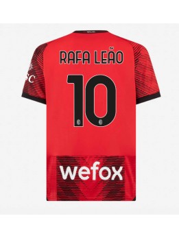 AC Milan Rafael Leao #10 Domaci Dres 2023-24 Kratak Rukavima